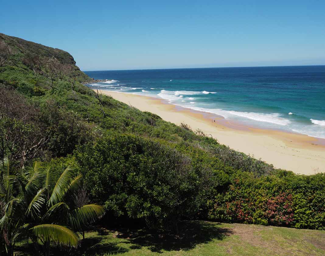 The Central Coast entrance